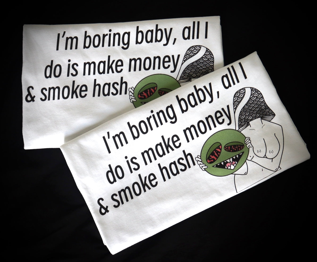 hashy mushie t-shirt